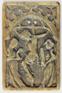Panel, 1 register, 1 arch across (plaquette) (Front)
