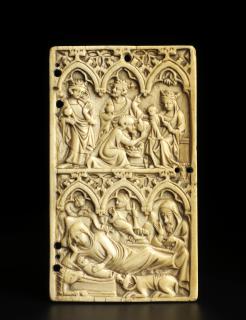 Writing tablet, 2 registers, 3 arches across (frise d'arcatures; tablette à écrire) (Front)