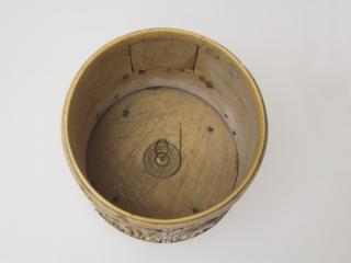 Cylindrical pyxis or reliquary (pyxide; frise d'arcatures) (Interior)