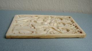 Writing tablet, 1 register, 3 arches across (plaquette, frise d'arcatures; tablette à écrire) (Side)