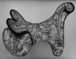 Saddle (selle); known as the 'Possenti Saddle' (Right side)