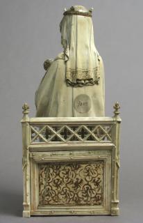 Statuette; so-called Marcy Virgin and Child (Back)