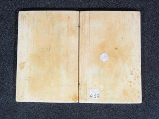 Diptych, 2 registers, 2 arches across (frise d'arcatures) (Back)