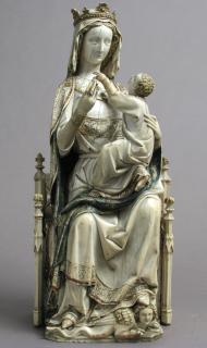 Statuette; so-called Marcy Virgin and Child (Front)
