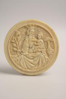 Mirror case (valve de miroir) or circular lid (Front)