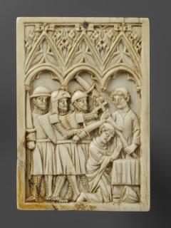 Writing tablet, 1 register, 3 arches across (plaquette; tablette à écrire; frise d'arcatures) (Front)