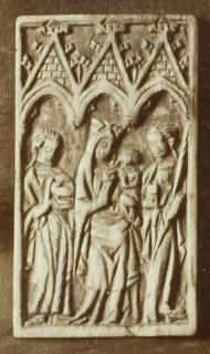 Panel (possibly a writing tablet), 1 register, 1 arch across (plaquette; tablette à écrire) (Front)