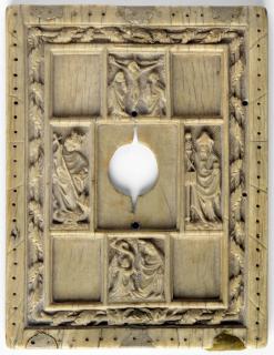 Panel, 3 registers, 3 compartments across (including empty compartments) (Front)