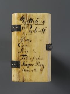 Diptych, 1 register (Wing, left, back)