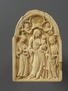 Writing tablet, 1 register, 1 arch across (tablette à écrire; plaquette) (Front)