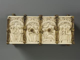 Casket, with arches (coffret; frise d'arcatures) (Lid)