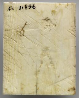 Panel, 1 register (possibly fragment of a casket) (Back)