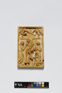 Wing, left (fragment of a diptych), 1 register (plaquette) (Front)