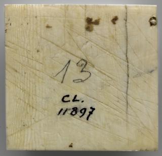 Panel, 1 register (possibly fragment of a casket) (Back)