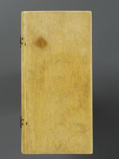 Diptych, 2 registers, 2 arches across (frise d'arcatures; colonnettes) (Wing, left, back)