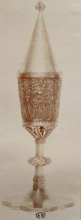 Chalice-shaped reliquary or pyxis (?) (General)