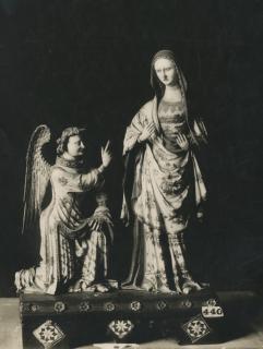 Group; known as the Annunciation of Philip the Bold (Annonciation de Philippe le Hardi) (Front)