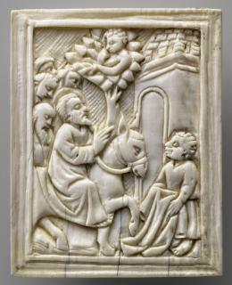Panel, 1 register (possibly fragment of a casket) (Front)