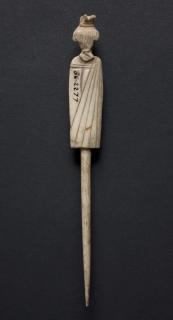 Needle or hair parter (gravoir) (Back)