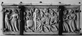 Casket with arches (coffret; frise d'arcatures) (Body, back)