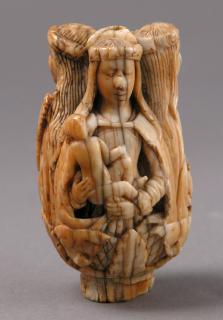 Rosary pendant, 3 faces (chapelet) (Side)
