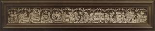 Openwork panel (fragment), 1 register, 1 ogee arch across (plaquettes ajourées) (Front; group)