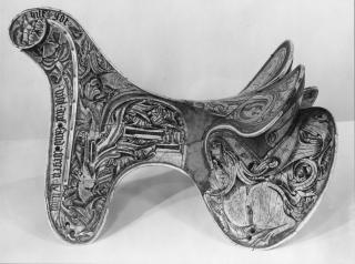 Saddle (selle) (Left side)