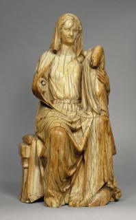 Statuette; also known as the 'Tello-Champagne Virgin' (Vierge Tello-Champagne) (Front)