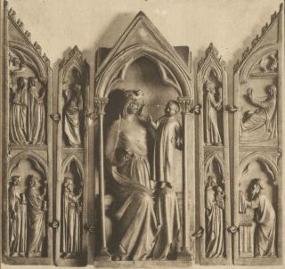 Gabled polyptych (tabernacle) (Front)