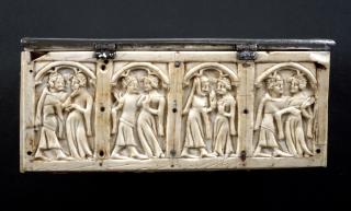 Casket with arches (coffret; frise d'arcatures) (Body, back)