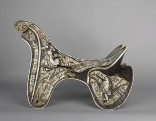 Saddle (selle) (Left side)
