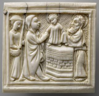 Panel, 1 register (possibly fragment of a casket) (Front)