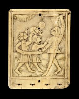 Panel, 1 register (fragment of a casket?; coffret) (Front)