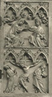 Diptych, 2 registers, 3 arches across (frise d'arcatures) (Wing, right)
