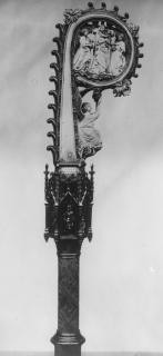 Head of crozier, band of rosettes (décor de roses; crosse); known as the Soltykoff Crozier (Side 2)