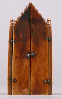 Gabled polyptych (tabernacle) (Front, closed)