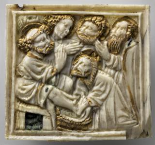 Panel, 1 register (possibly fragment of a casket) (Front)