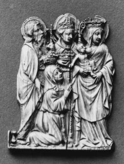 Fragment of an openwork panel (plaque ajourée; probably fragment from a diptych; wing, left) (Front)