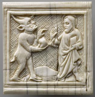 Panel, 1 register (possibly fragment of a casket or polyptych) (Front)