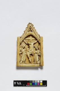 Gabled pax, 1 register, 1 arch across (baiser de paix) (Front)