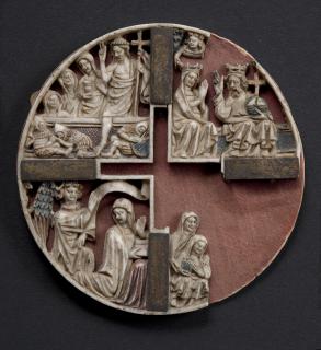 Openwork reliquary medallion (médaillon reliquaire ajouré) (Front)