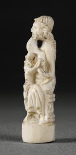 Hair parter (fragment; gravoir) (Side, left)