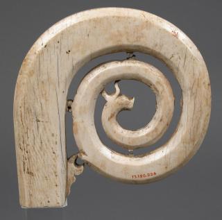 Head of crozier (crosse) (Side)