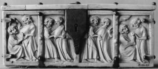 Casket with arches (coffret; frise d'arcatures) (Body, front)