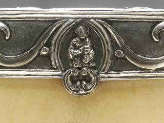 Diptych, 3 registers, 4 arches across (frise d'arcatures) (Mount, detail, wing, right)