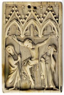 Panel, 1 register, 3 arches across (frise d'arcatures; plaquette) (Front)