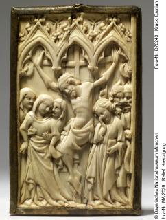 Panel, 1 register, 3 arches across (frise d'arcatures; plaquette) (Front)