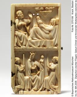 Wing, right (fragment of a diptych), 2 registers (Front)