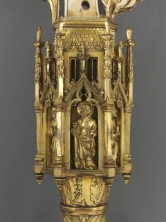 Head of crozier, band of rosettes (décor de roses; crosse); known as the Soltykoff Crozier (Detail, knop)