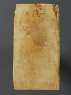 Diptych, 2 registers, with quatrefoils (quatre-feuilles) (Back, wing, right)